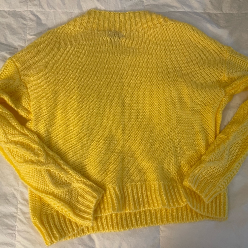 Yellow Sweater - Picture 2 of 2